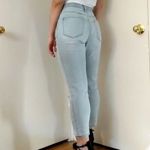 Hollister ultra high rise mom jean